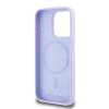 Karl Lagerfeld KLHMP15LSCMKCRHU iPhone 15 Pro 6.1 fioletowy/purple hardcase Silicone Karl&Choupette Heads Ring MagSafe